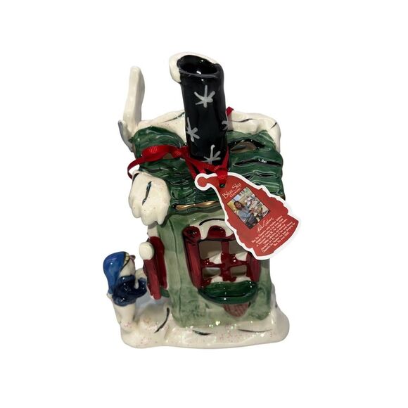 Blue Sky Clayworks Frosty's Skate Rental Candle House - Picture 3 of 7